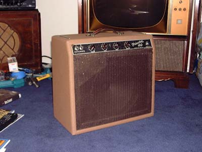 The finished Princetoad amplifier, front