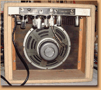 The amp as bought, back