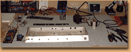 The stripped brownface chassis